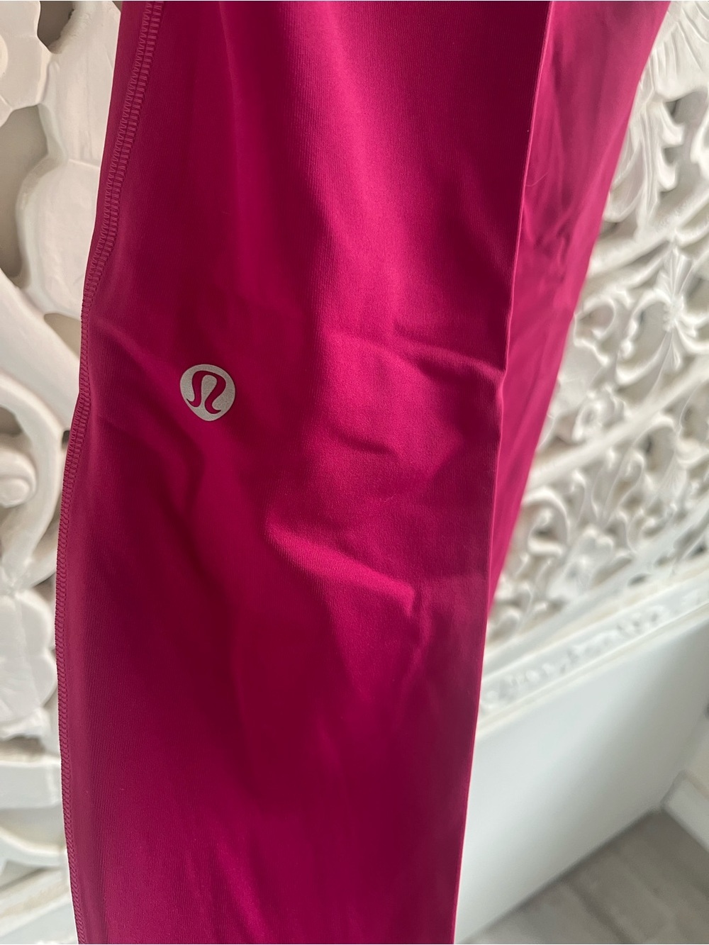Lululemon Fast & Free Leggings Pink Size 2 High Rise Running Nulux Pockets - Picture 5 of 6